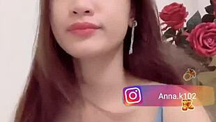 why does anna k102 show flat tits on instagram?