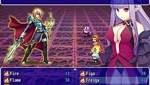 rei demon finally gets revenge on the hero with big tits, ass, and creampie in final part