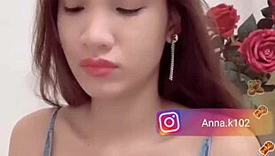 why does anna k102 show flat tits on instagram?