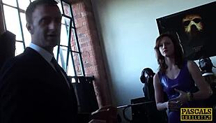 Vivienne Lamour throated and rides monster cock roughly