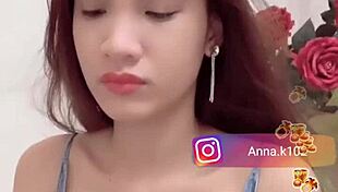 why does anna k102 show flat tits on instagram?