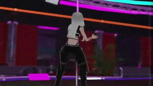 i'm pole dancin in vrchat, it's awsome