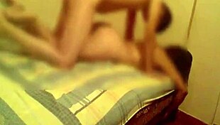 The next scene of the amateur video is at the hotel room with a neighbor