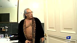 Young European Brunette Maid Gets Assfucked By Old Rich Man In Amateur Session