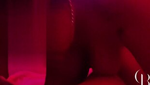 Ebony Wife Teases with Big Tits