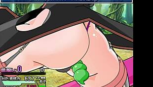 Knightess endures lewd gangbang