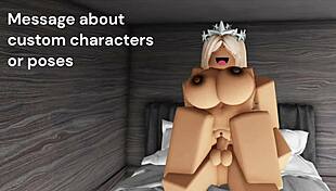 i'm the roblox rich girl gettin fucked and ridin for a creampie