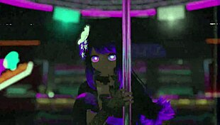 i'm pole dancin in vrchat, it's awsome