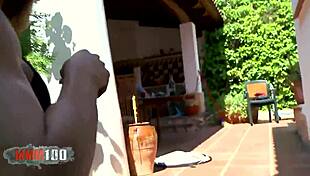 Muscle Girl Karyn Bayres Fucks Hard In Gym!