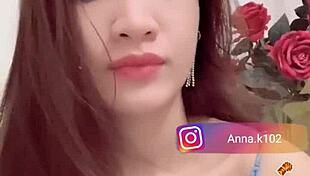 why does anna k102 show flat tits on instagram?