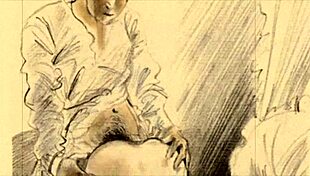 I love these vintage erotic drawings