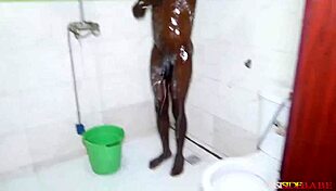 Black Diamond Vagina Juice Cock Fucking in Public!