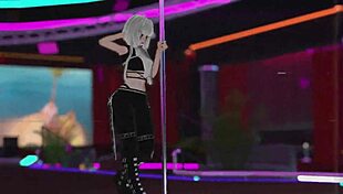 i'm pole dancin in vrchat, it's awsome