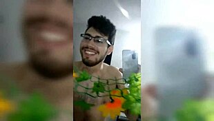 stepsister happy with nail kit makes video