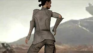 Rey’s first adult film audition in 3D adult animation