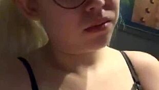 Russian slut exposes big tits on Periscope