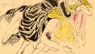 Discover vintage anime illustrations from retro eras