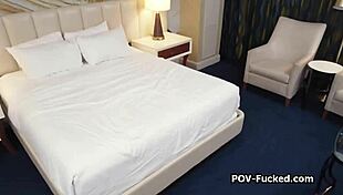 Banging deep throating hottie emma after interview 😏