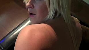 Kierstin Koyote Kisses Cock On Street