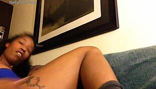 Intriguing Shaved Pussy Masturbation Session