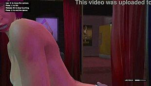 i messed up stripping in the gta v franklin club pov