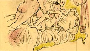 Discover vintage anime illustrations from retro eras