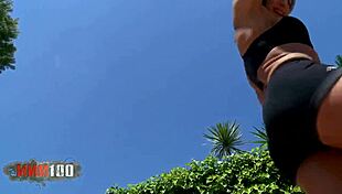 Muscle Girl Karyn Bayres Fucks Hard In Gym!