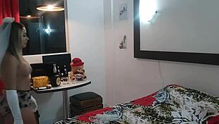 vivi gives her ass before wedding ogre can't handle pressure