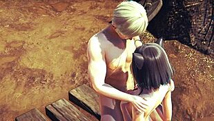 hentai uncensored 3d kitty gets hard sex with futanari blowjob and cumshot