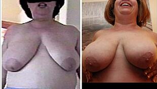 Beautiful big tits and nipples for stroking