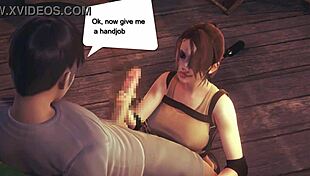 Lara Croft Cosplay Hentai Sex Scene