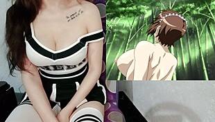 he fucks the painting teacher's wife in this hentai shimaizuma ep 1