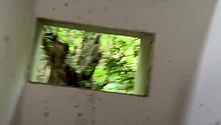 Raw Stepsister Fucked Hard in Abandoned House Public Session