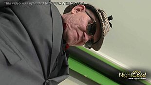 Sugar grandpa fucks young MILF in high definition