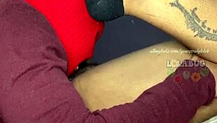 Lolabug shares her hairy pussy with a follower