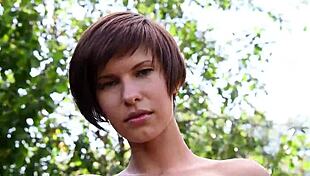 charming suzanna a undresses outdoors in metart scene