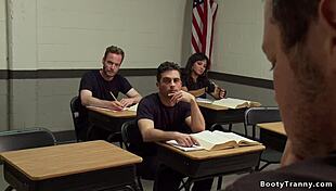 i'm the police academy shemale student dominating with anal assfucking fetish