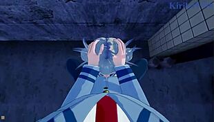 I-I can't believe Himiko Toga and Ochako Uraraka are having such intense lesbian sex in this hentai!