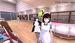 バレないように裸コートで露出するセレカさん