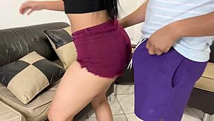 Chapter 2 tricking stepmother teaching reggaeton to rub dick on big ass