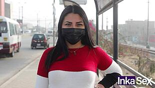 can you believe this peruvian brunette latina with big ass trying first black dick in lima?