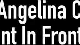 exhibisionist angelina castro bares her huge tits and ass