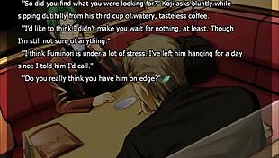 Halloween-themed anime game with hentai elements