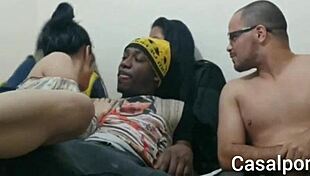 Emi Rippi's quick blowjob in the bathroom went wild!