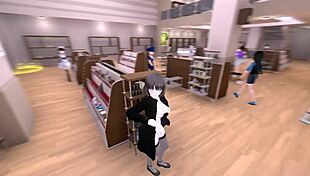 バレないように裸コートで露出するセレカさん