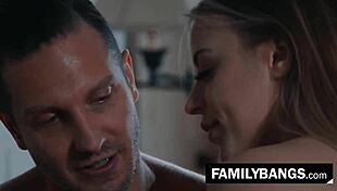 tiny teen girl feels intense desire seducing lawyer stepdad after bath with anna clair and quinton james