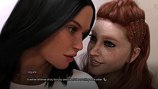 Atlas Having Threesome Sex With Leyala And Tasha In Seven Realms