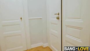 too big for her, adelle saballe tries the challenge anyway