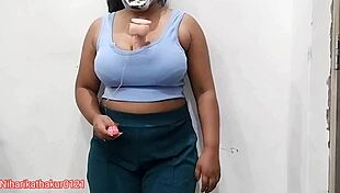 alone girl uses dildo on her pussy