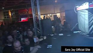 lovely sara prepares for wild party